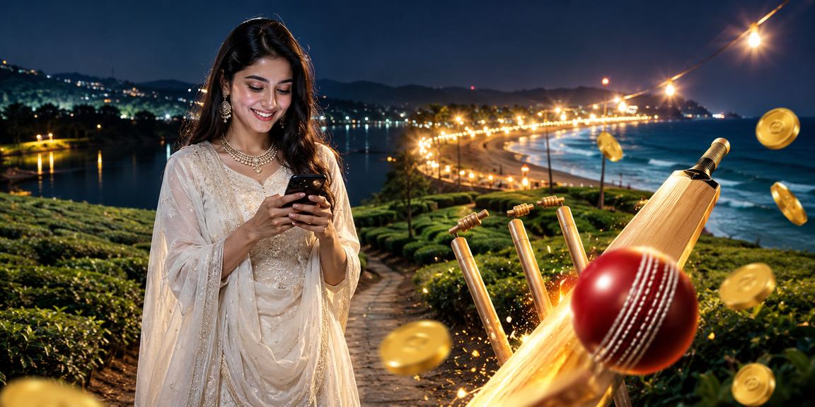 চট্টগ্রামের চা বাগানে 8111 - এ ক্রিকেট বেটিং উপভোগ করছেন একজন ব্যবহারকারী