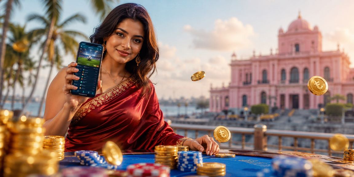 ঢাকায় স্পোর্টস বেটিং ও জ্যাকপটে বাংলাদেশি টাকায় লেনদেনের দৃশ্য